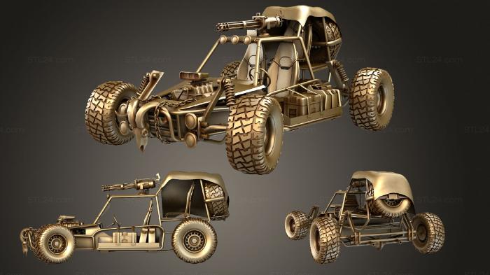 Автомобили и транспорт (Багги для дюн, CARS_1354) 3D модель для ЧПУ станка